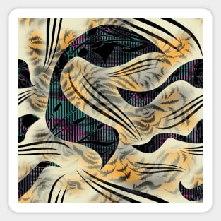 Abstract Sticker